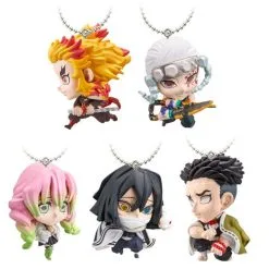 Demon Slayer - Set De 5 Porte Clés