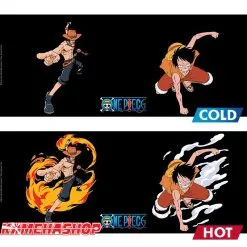 One Piece - Mug Thermo-Réactif Luffy Ace -Promos Otaku Figurine Magasin one piece mug thermo reactif luffy ace 2