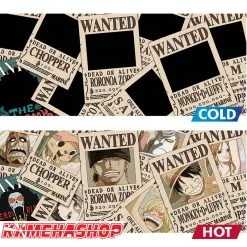 One Piece - Mug Thermo-réactif Wanted -Promos Otaku Figurine Magasin one piece mug thermo reactif wanted 2