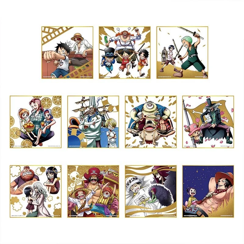 One Piece - Set De 11 Shikishi - Omnibus 1 One Piece - Set De 11 Shikishi - Omnibus