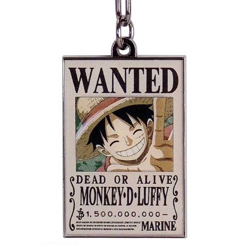 Porte Clé One Piece - Luffy Wanted 1 Porte Clé One Piece - Luffy Wanted
