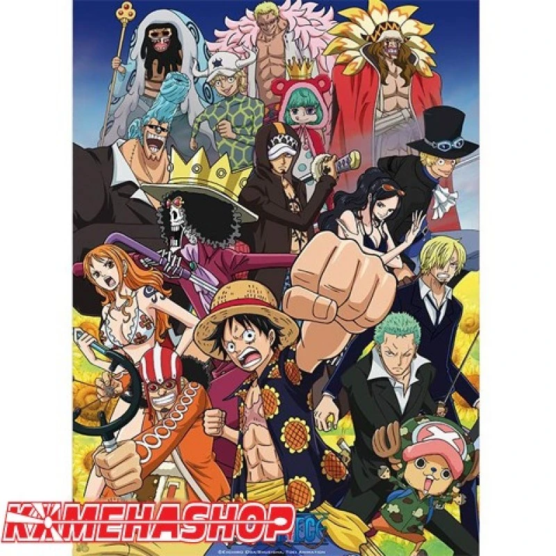 Poster One Piece Dressrosa 1 Poster One Piece Dressrosa